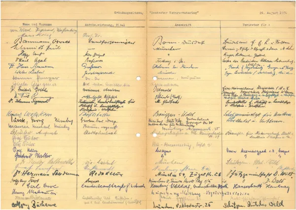 DNR Gruendungssitzung